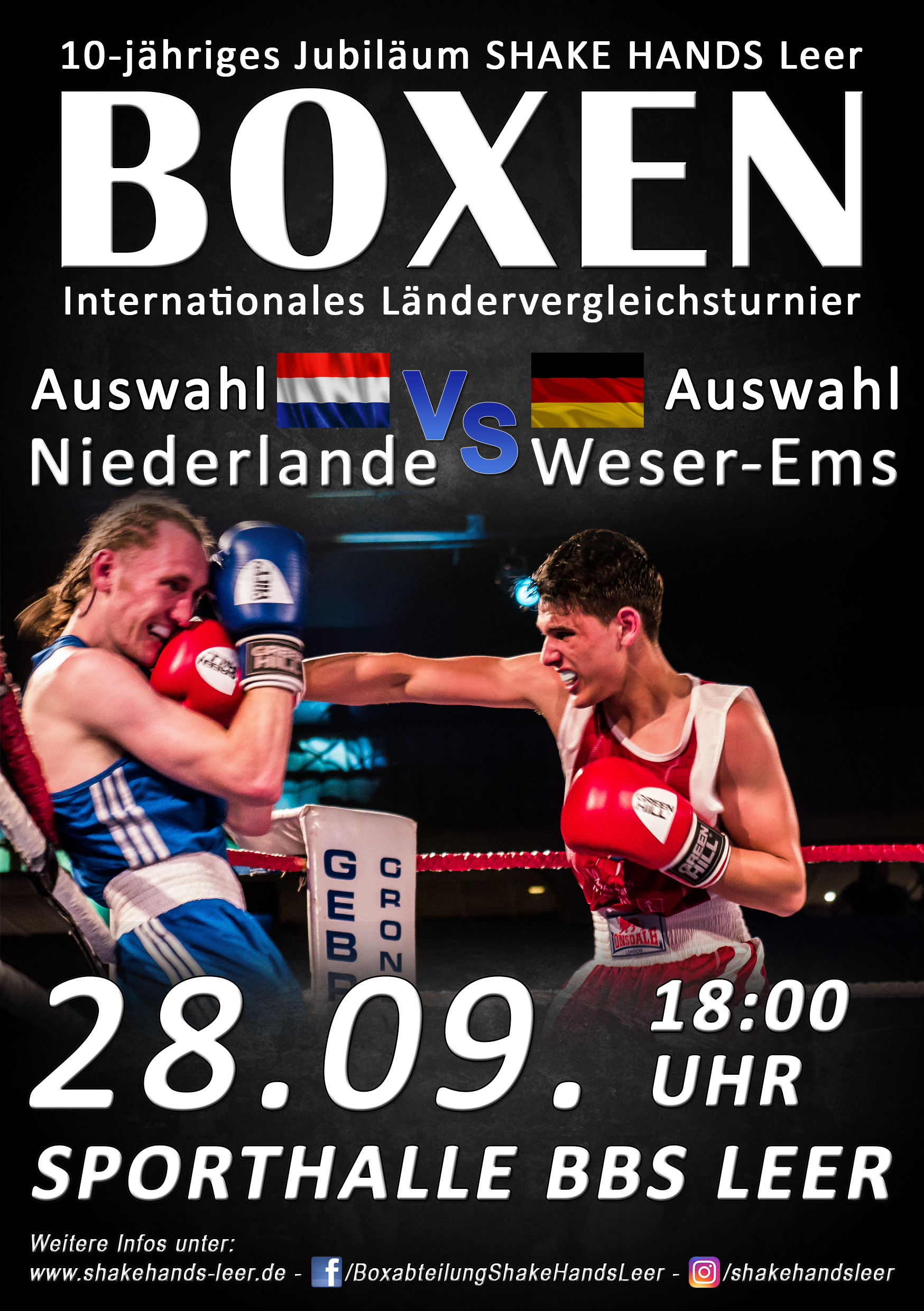 2019 Boxen in Leer - Ländervergleichsturnier 2019 Boxen in Leer - Ländervergleichsturnier